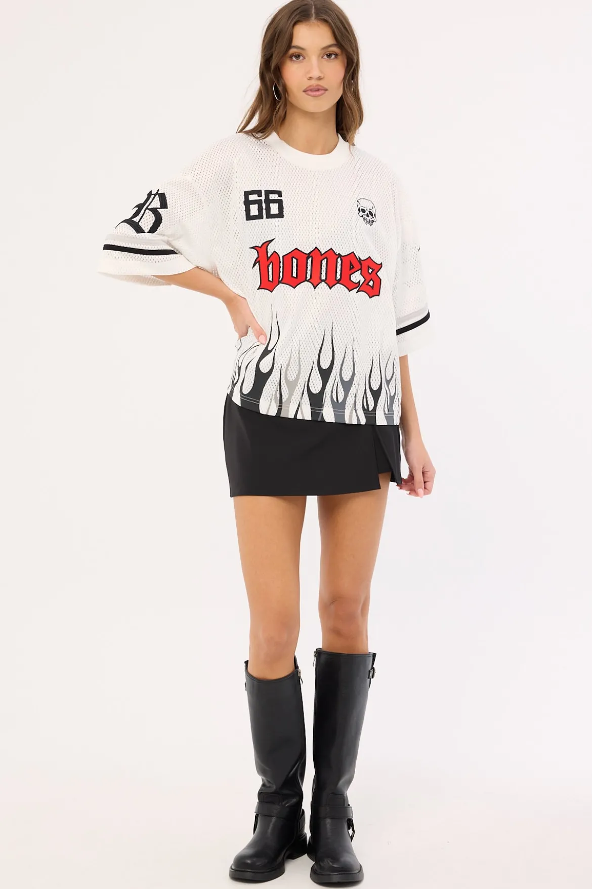FC Burner Mesh Jersey White Mesh