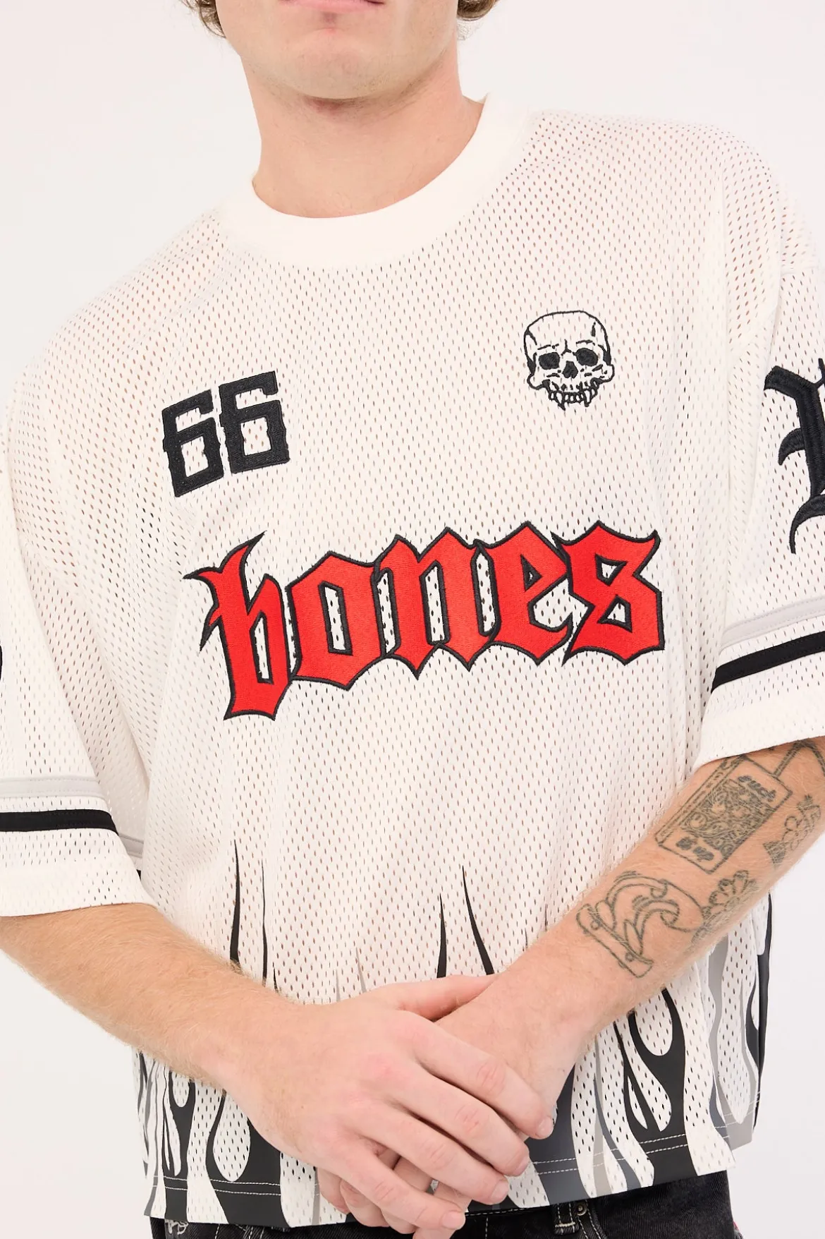 FC Burner Mesh Jersey White Mesh