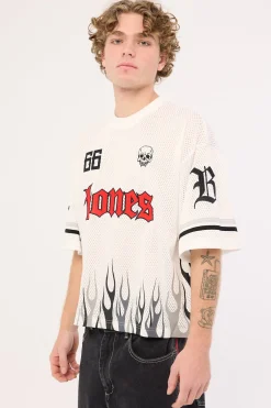 FC Burner Mesh Jersey White Mesh