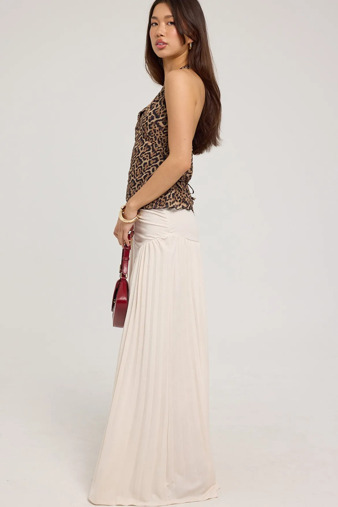 Field Of Dreams Maxi Skirt Ivory