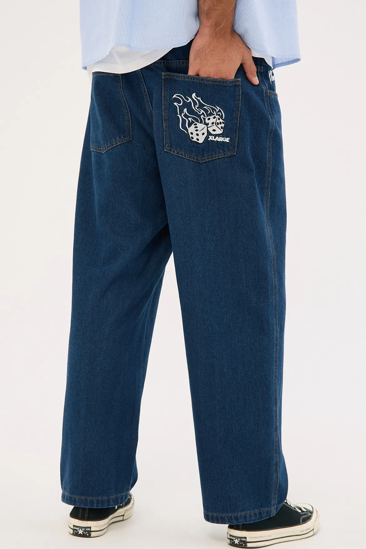 Fire Dice Bull Denim 91 Pant Raw Indigo Denim