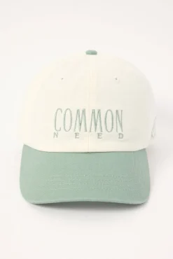 First Class Dad Cap Off White/Mint