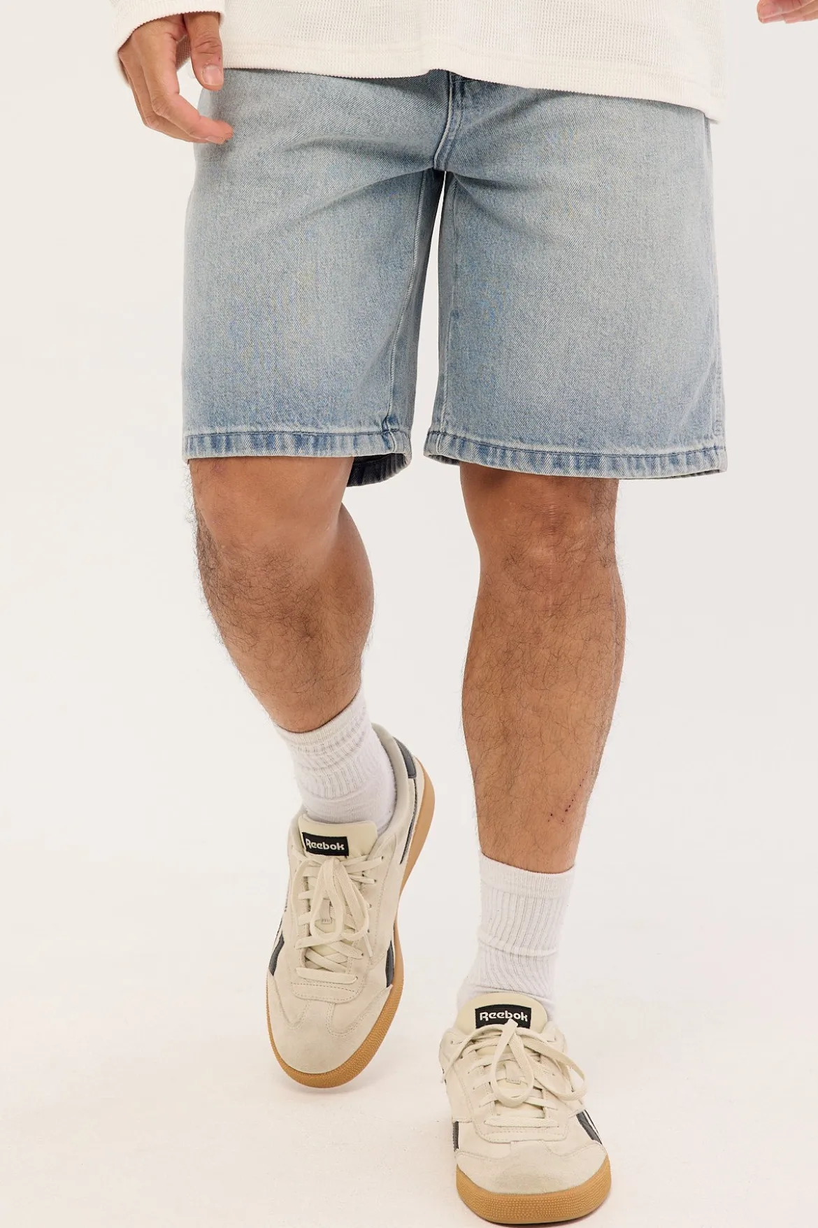 First Class Denim Jort Cloud Blue Denim