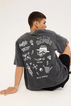 Flash Club 3.0 Tee Washed Grey