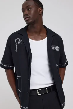 Flash Resort Shirt Black