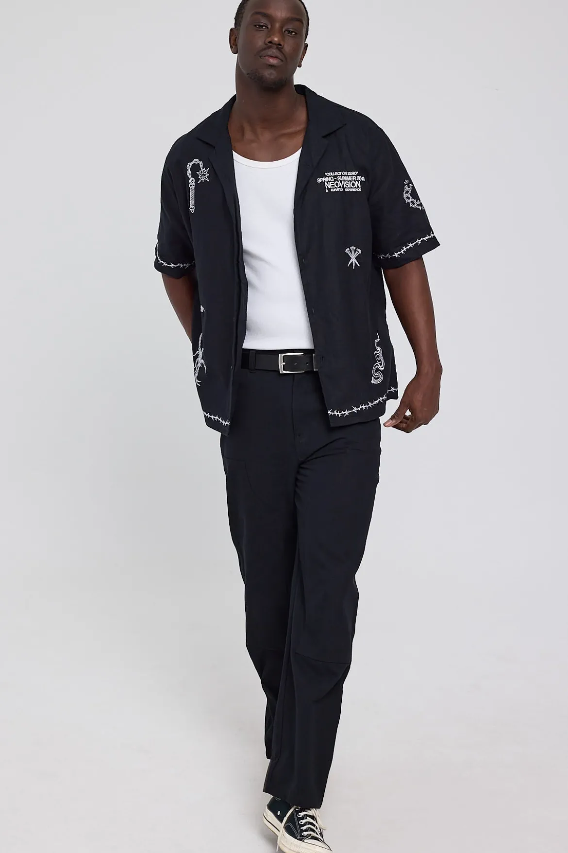 Flash Resort Shirt Black