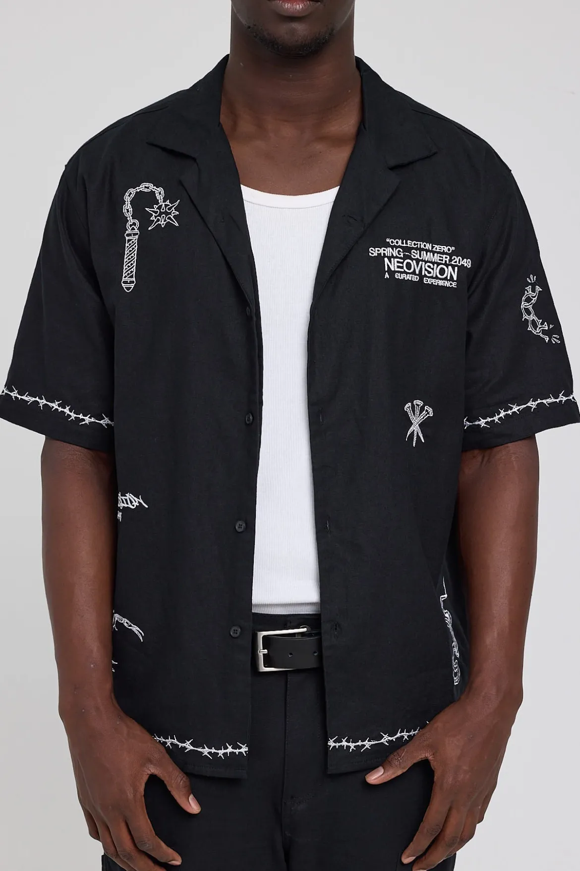 Flash Resort Shirt Black