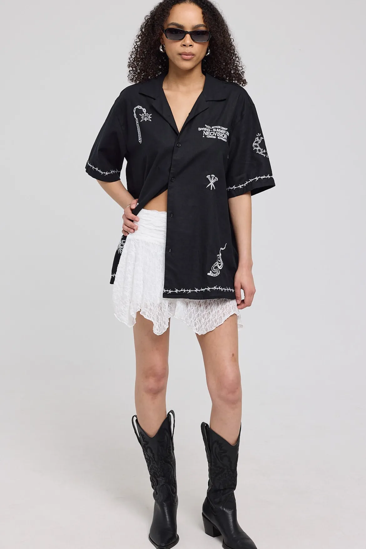 Flash Resort Shirt Black