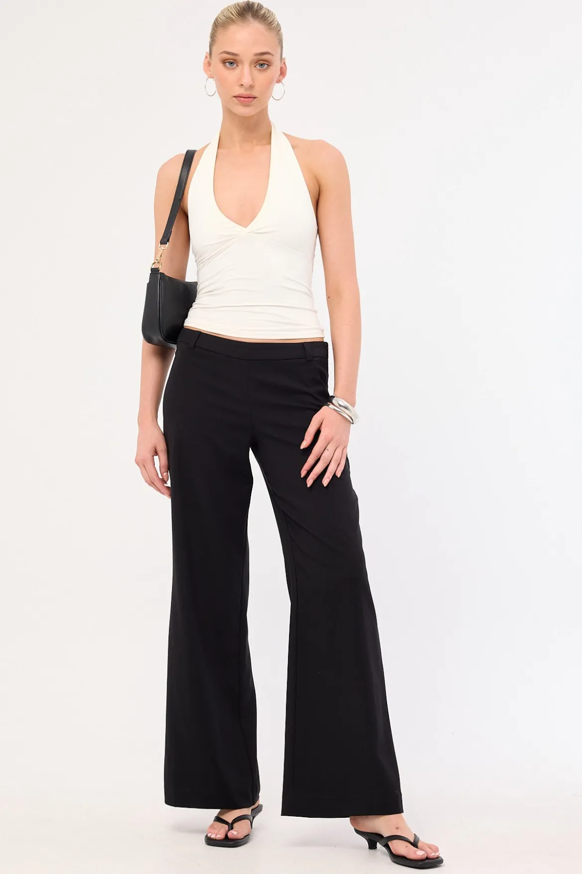 Flexa Low Rise Pant Black