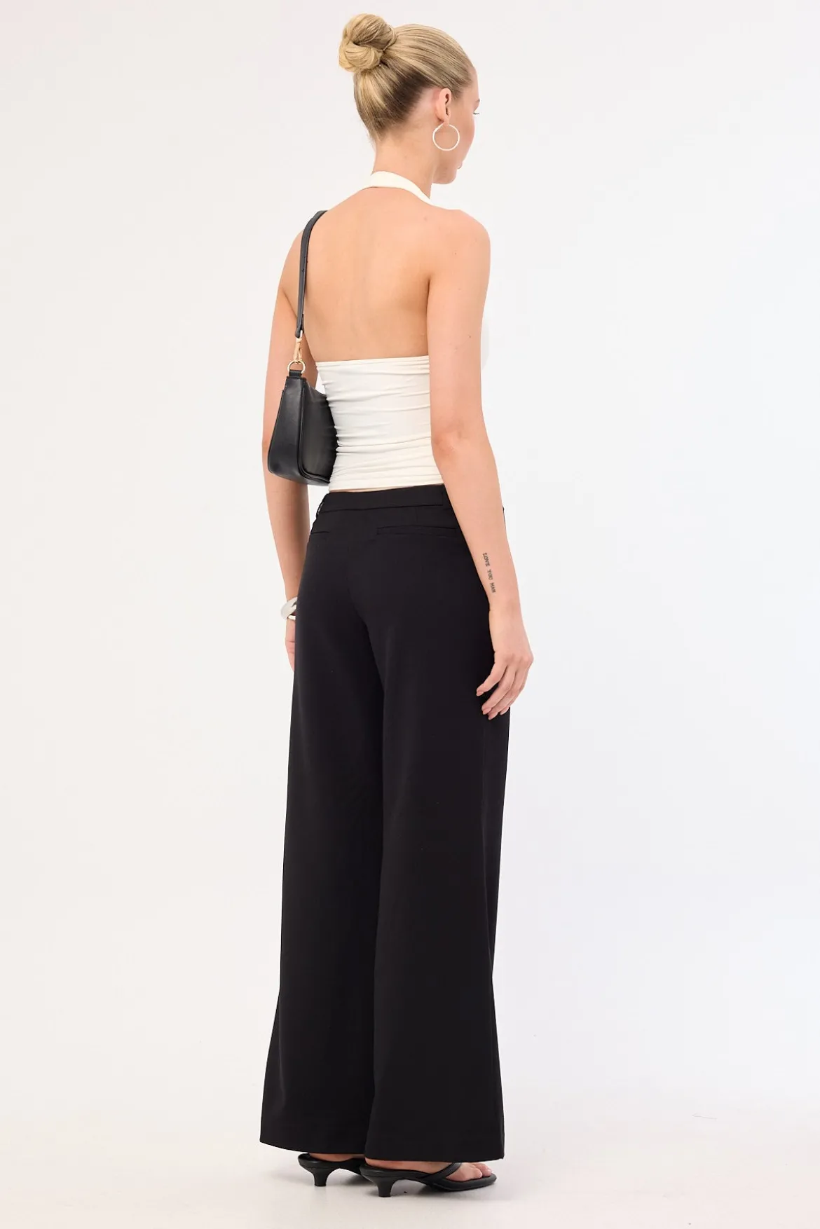 Flexa Low Rise Pant Black