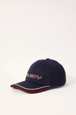 Flip Daddy Panel Dad Cap Navy Blue