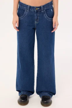 Flip Mommy Low Rise Tapeless Jean Deep Sea Blue
