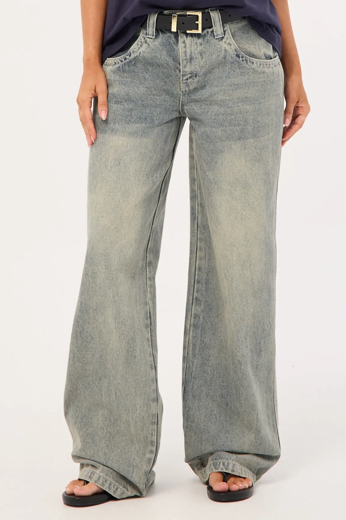 Flip Mommy Low Rise Tapeless Jean Dirty Dawg