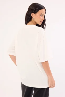 Flower Studio Oversized T-Shirt White