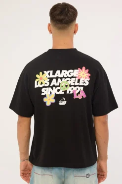 Flowers Gorilla Fit SS Tee Solid Black