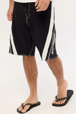 Fluid 2K Pro Boardshort Black/White