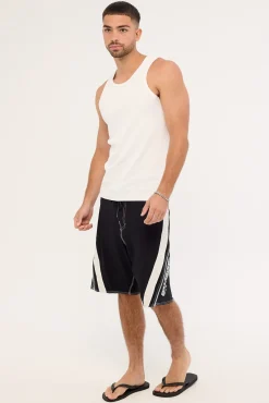 Fluid 2K Pro Boardshort Black/White