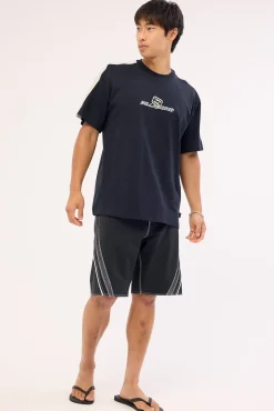 Fluid 2K Pro Boardshort Black/White