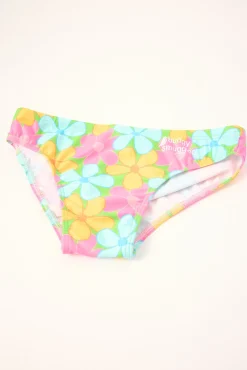 Fluro Flowers Budgy Smuggler Multi