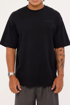 Focus Heavyweight Boxy Tech Tee Black