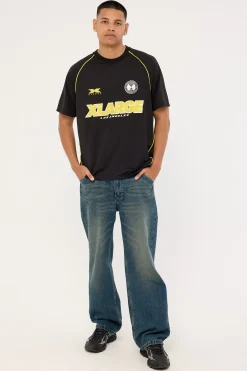 Football SS Jersey Black