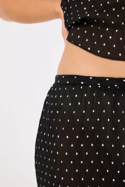 Ford Maxi Skirt Onyx Polka