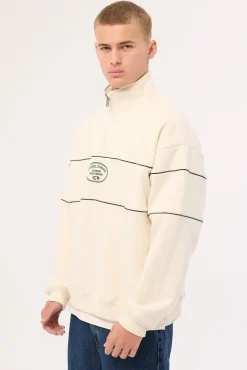 Form Quarter Zip Sweater Ecru