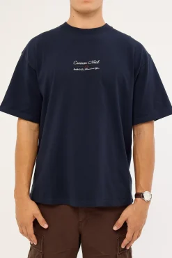 Format Heavyweight Easy Tee Navy