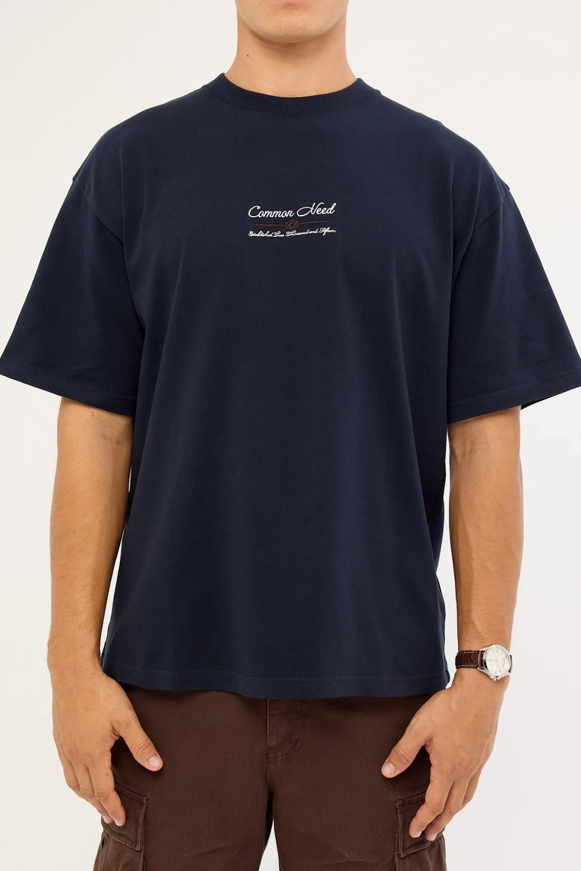 Format Heavyweight Easy Tee Navy