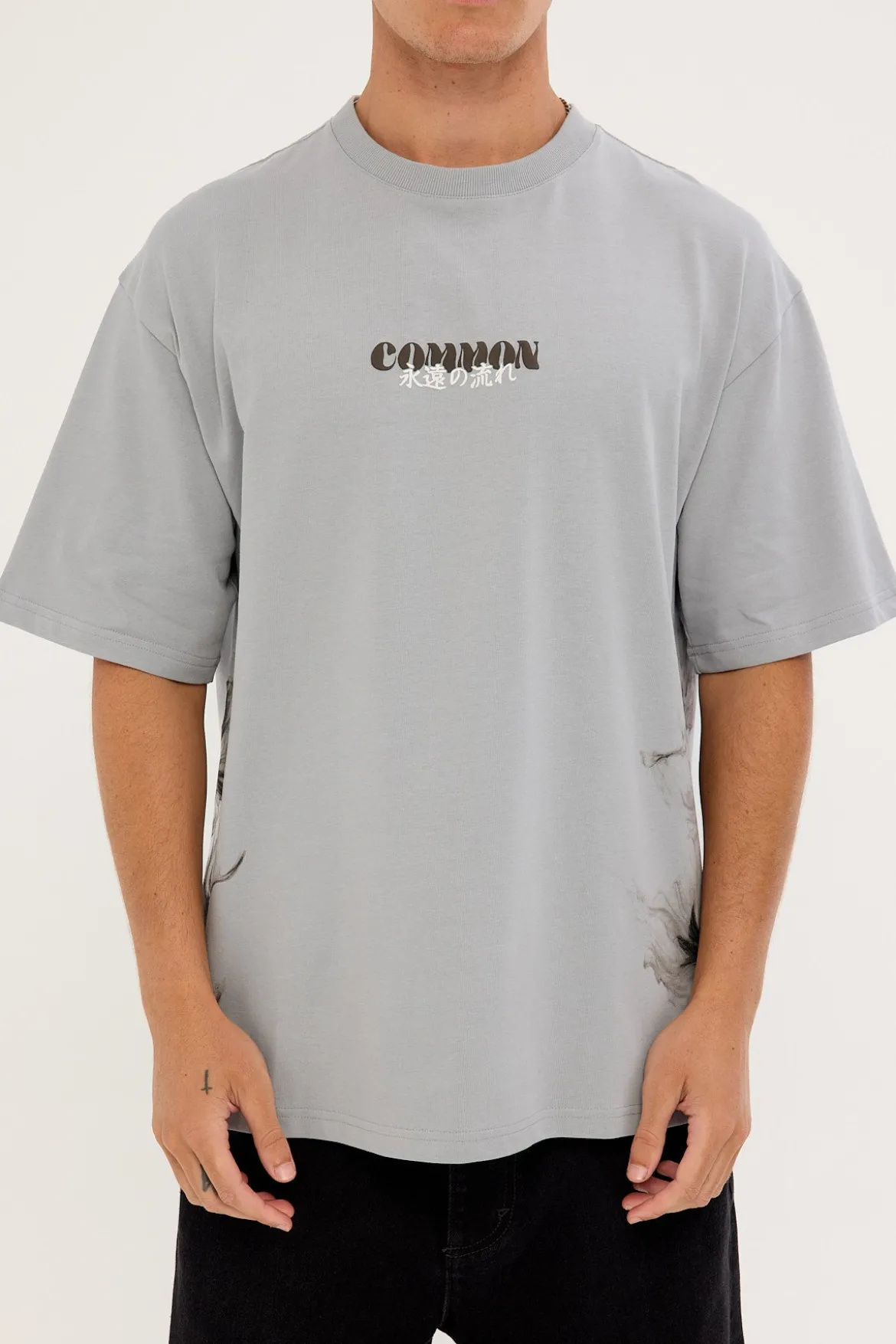 Formless Heavyweight Easy Tee Ice Grey