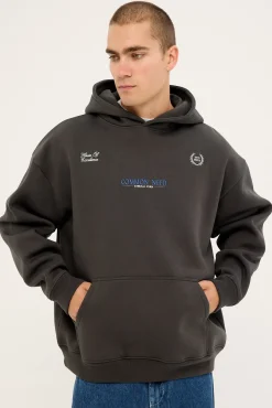 Fortis Boxy Hoodie Off Black