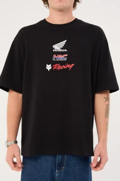 Fox Honda Oversized SS Tee Black