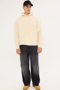 Fracture Behemoth Super Baggy Jean Blasted Washed Black