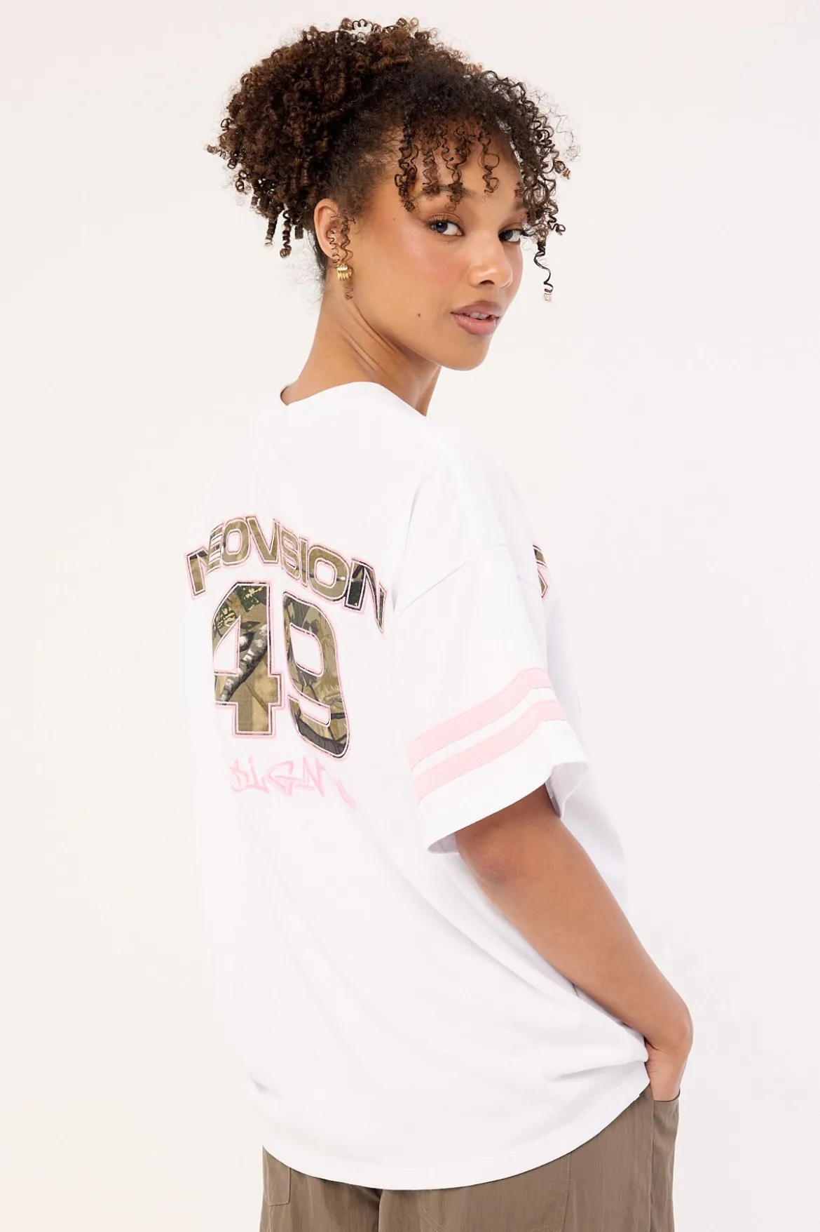 Fragment Camo Heavyweight Relaxed Tee White