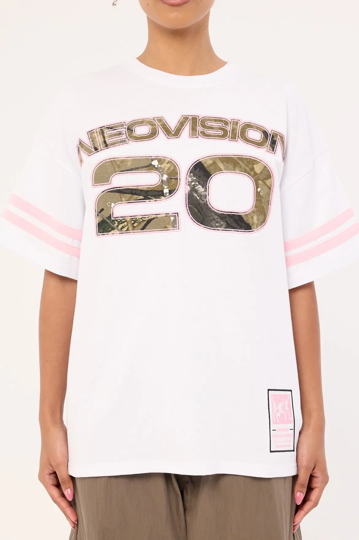 Fragment Camo Heavyweight Relaxed Tee White