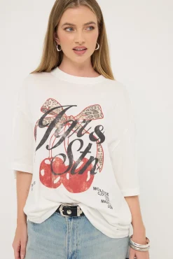 Frankie Oversized Tee White