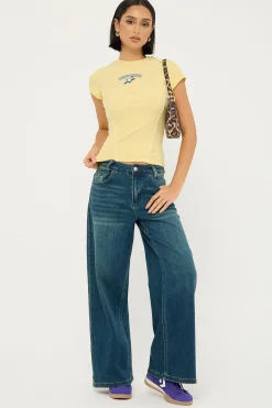 Free Spirit Baby Tee Lemon