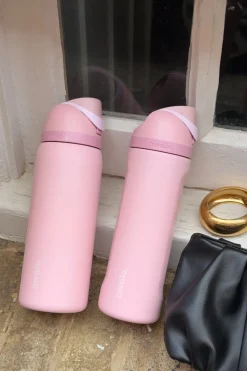 FreeSip 32oz Water Bottle Rose Quartz