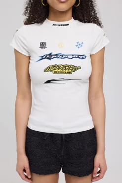 Freestyle Baby Tee Off White