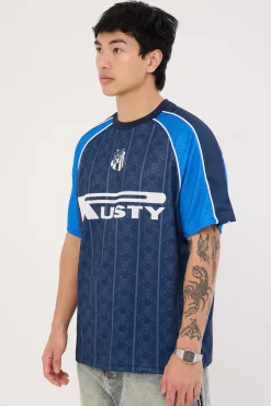 Frenetic Tee Navy Blue