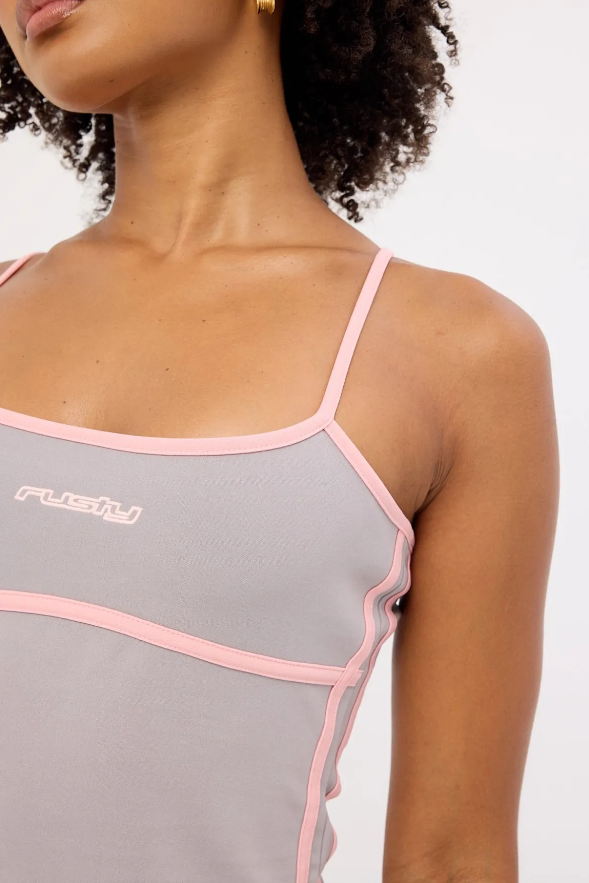 Freo King Fitted Top Ultimate Grey