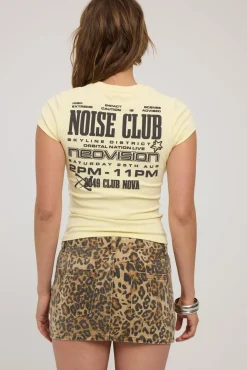 Frequency Baby Tee Lemon