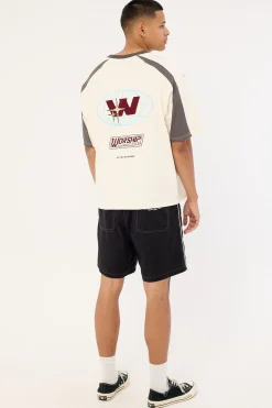 Frequency Baggy Nylon Short Black