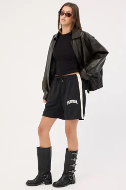 FRNT RNR Stripe Short Black/Vanilla