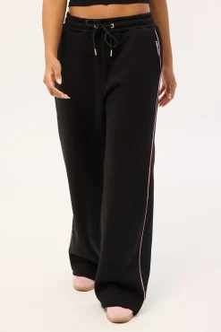 FRNT RNR Wide Leg Sweat Pant Black