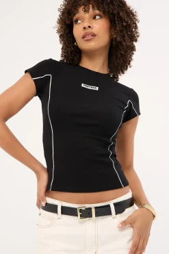 FRNTRNR Nano Logo Tee Black