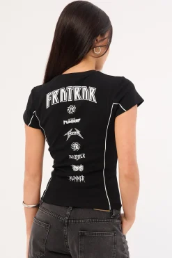 FRNTRNR Nano Logo Tee Black