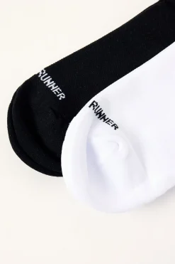 FRNTRNR Socks 2 Pack Black/White