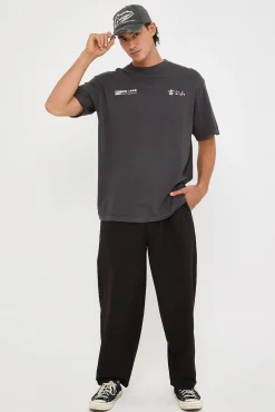 Fuji Heavyweight Boxy Tee Washed Black