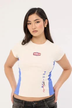 Full Fury Club Tee Heritage White